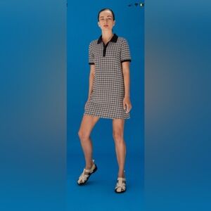 Zara Polo Collared Mini Dress